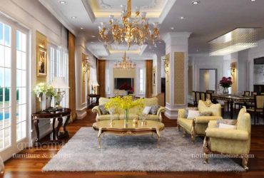 Thiết kế nội thất biệt thự – phong cách Luxury sang trọng