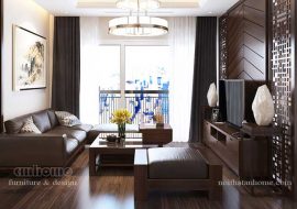 Thiết kế phòng khách căn hộ chung cư đẹp Thiết kế phòng khách căn hộ chung cư đẹp
